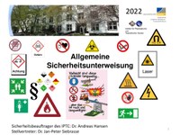 Allgemeine Sicherheitsunterweisung 2022